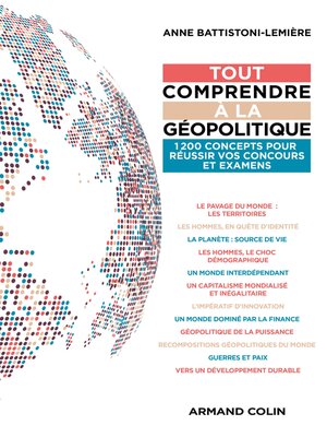 cover image of Tout comprendre à la géopolitique